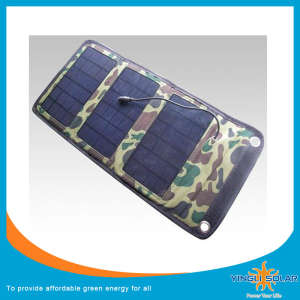 7W Solar Charger Folded Package for Outdoor Use