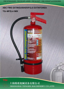 4.5kg/10lb ABC Dry Powder Fire Extinguisher (Mexico and South America)