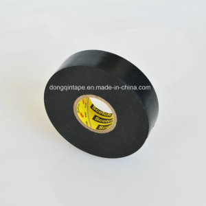 Black Adhesive PVC Plastic Electrical Tape